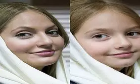 چهره‌ جالب و کودکانه‌ بازیگران