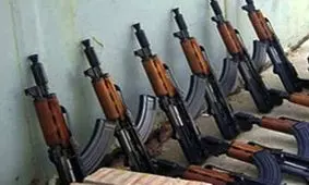 کشف و ضبط محموله سلاح در نائین