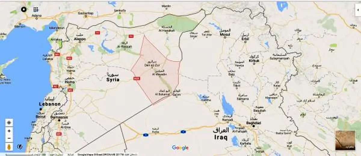 اولین فیلم از لحظه شلیک موشکهای سپاه علیه تروریست‌ها در دیرالزور