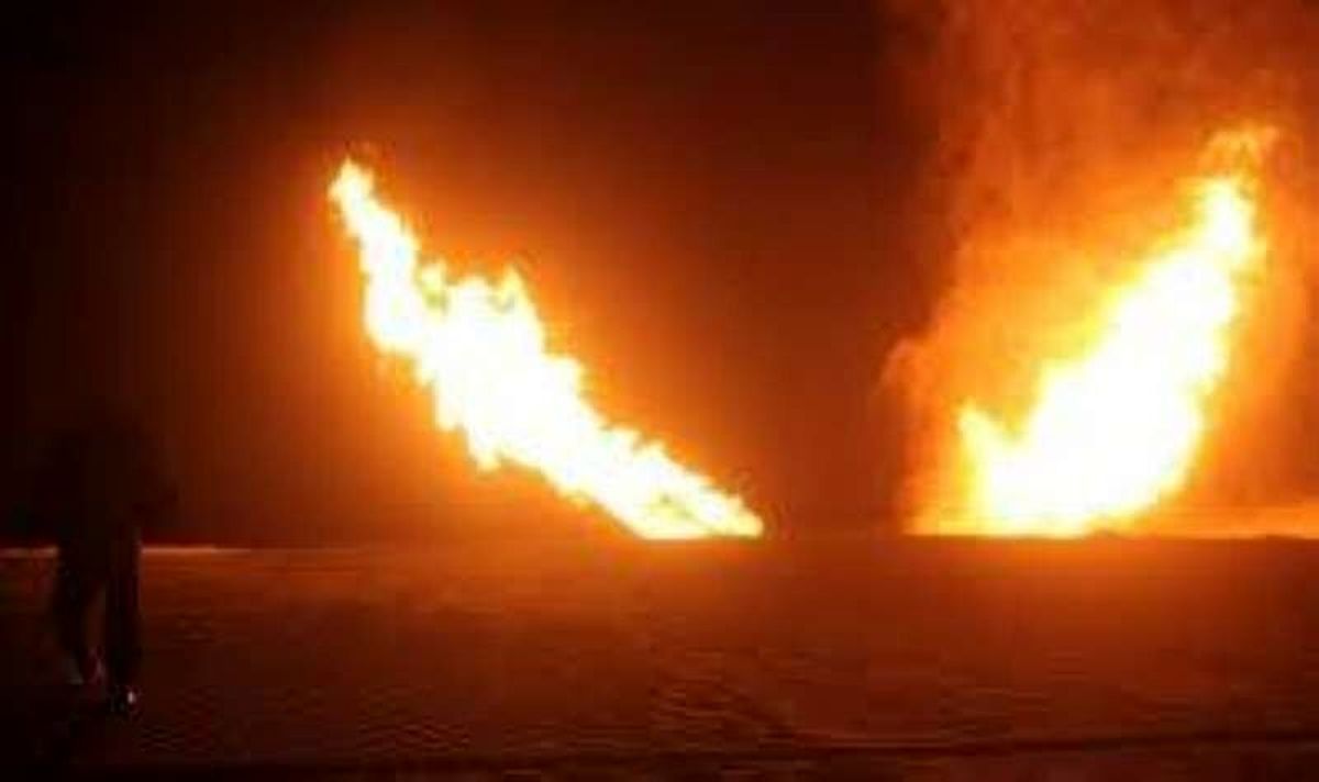 انفجار در خط لوله گاز در شمال مصر/ داعش مسؤولیت این انفجار را پذیرفت