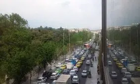 ترافیک صبحگاهی در معابر پایتخت