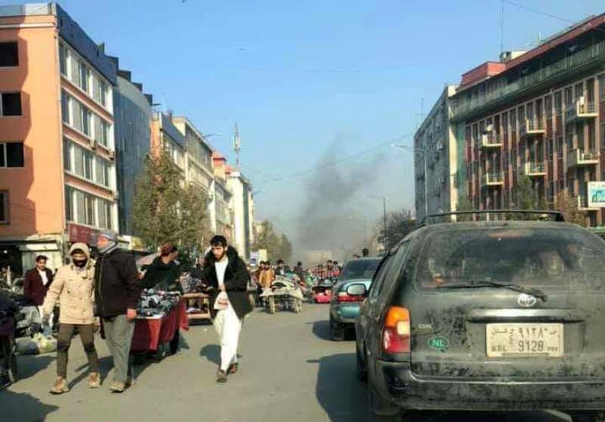 حملات راکتی و انفجار در کابل