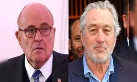 حمله رابرت دنیرو به رودی جولیانی: «از دستگیری مافیا به وکالت یک خانواده مافیایی رسیده است»