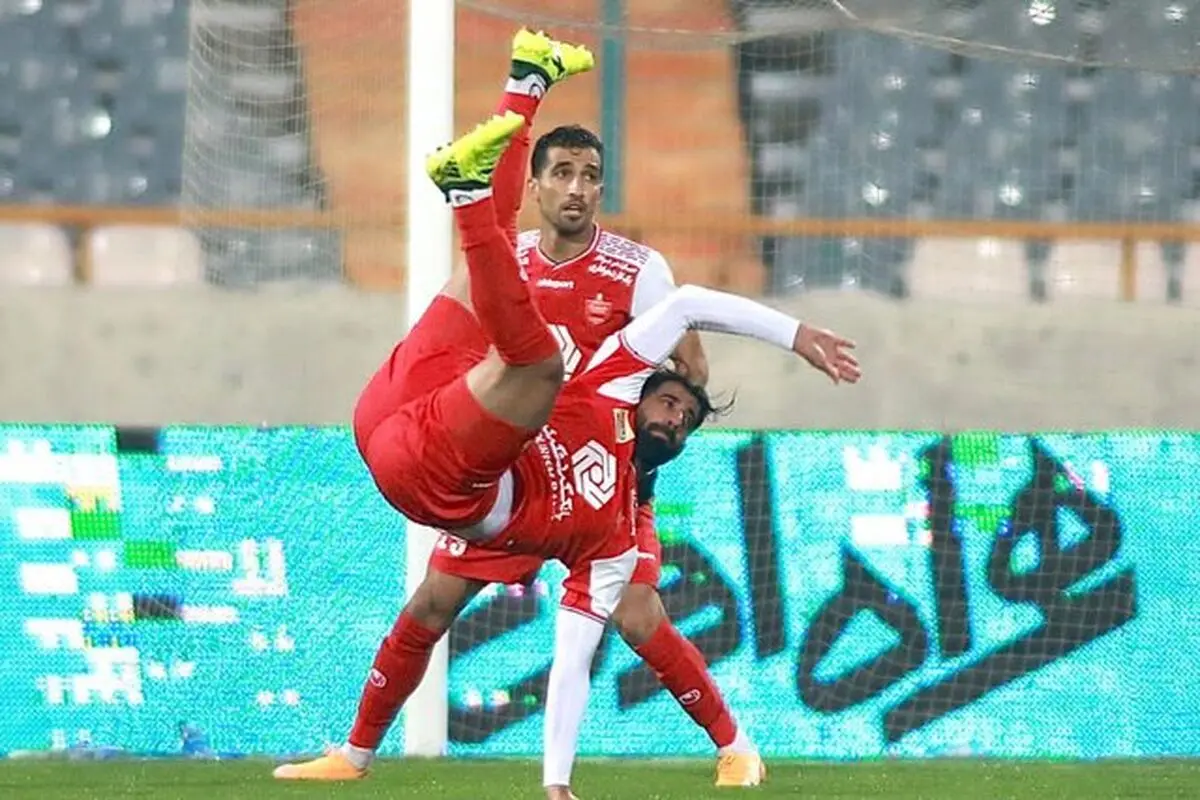 برتری پرسپولیس برابر صنعت نفت در نیمه نخست