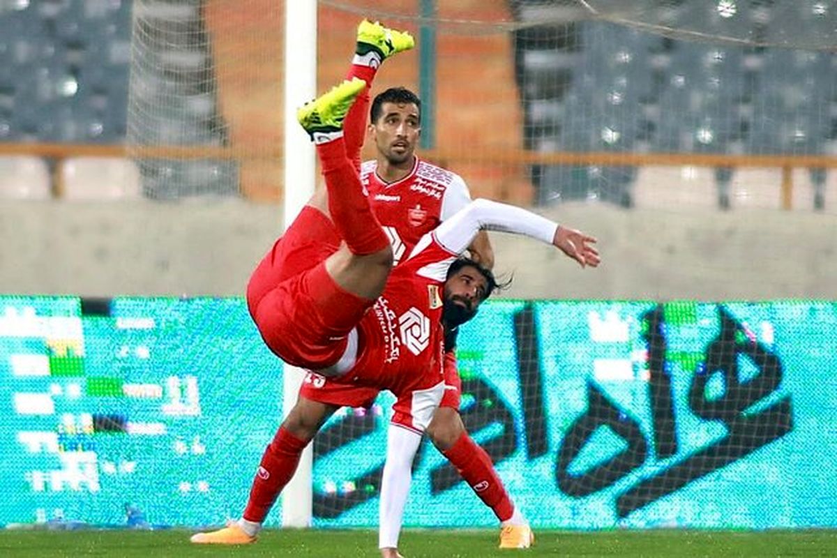 برتری پرسپولیس برابر صنعت نفت در نیمه نخست