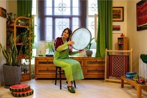 تصاویر زیبا از بانوان نوازنده ایرانی در قرنطینه/ از هانا کامکار و نیوشا بریمانی تا نازلی بخشایش و لیانا شریفیان