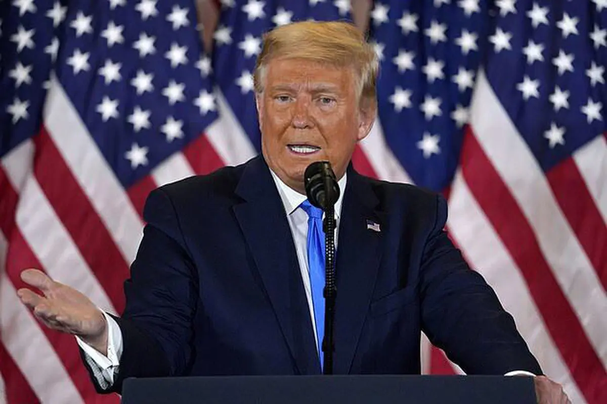 ترامپ: نتیجه انتخابات قابل پذیرش نیست/ صدها هزار رای تقلبی وجود دارد