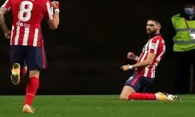 اتلتیکومادرید در غیاب سوارس بارسلونا را شکست داد