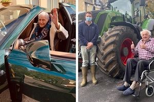 خانه سالمندانی در انگلیس که آرزوهای ساکنانش را برآورده می کند؛ از رانندگی با فراری تا ملاقات با ملکه