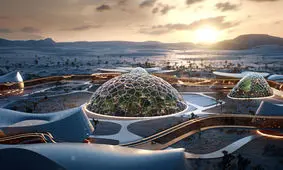 نخستین ساکنان مریخ در گنبدهای شیشه‌ای زندگی خواهند کرد