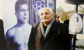 پیکر محمد خادم در حضور قهرمانان جهان و المپیک تشییع شد