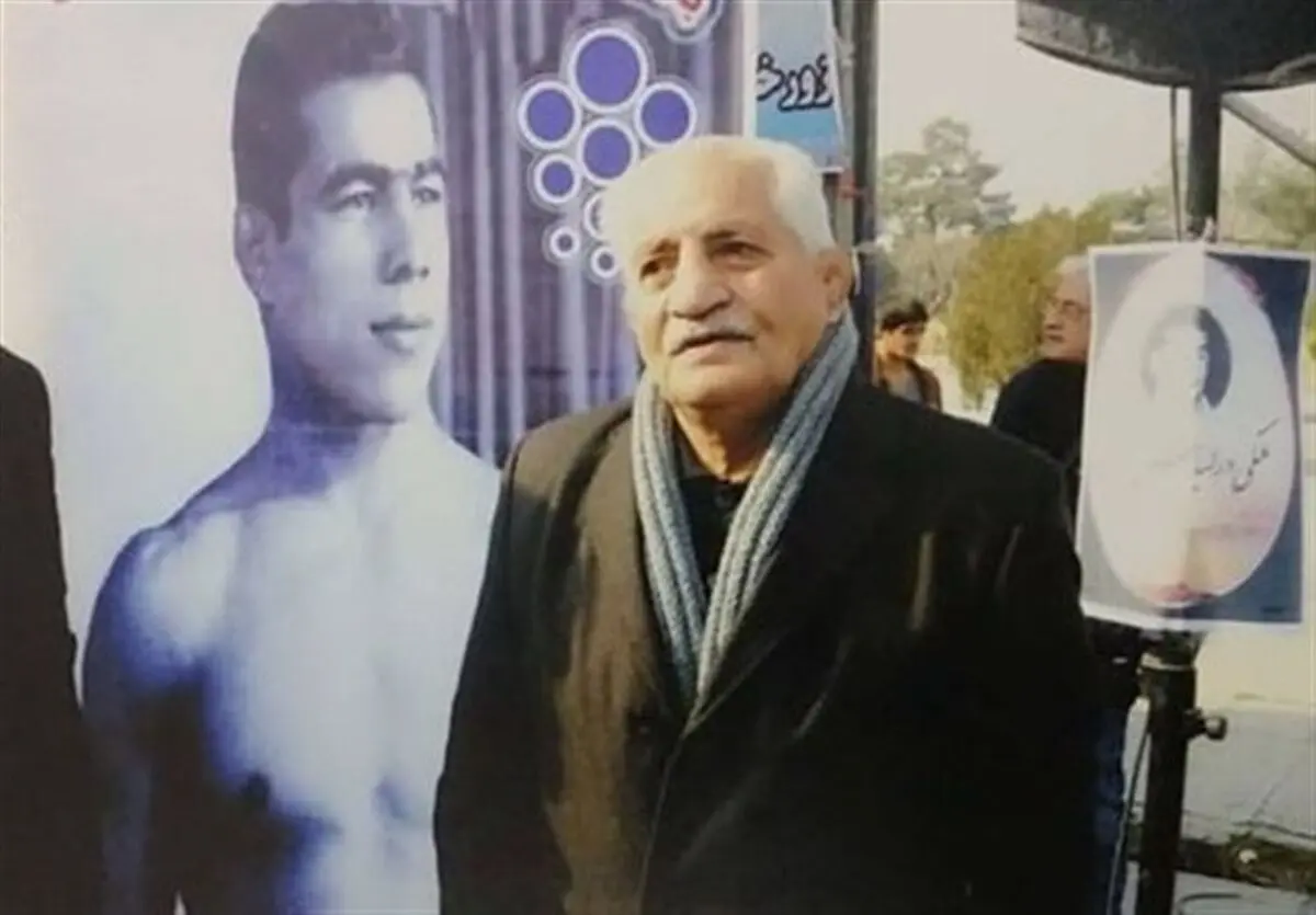 پیکر محمد خادم در حضور قهرمانان جهان و المپیک تشییع شد