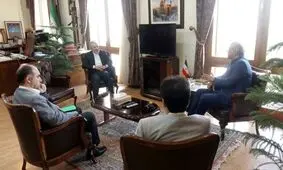 دیدار مهران مدیری با محمدباقر نوبخت+عکس