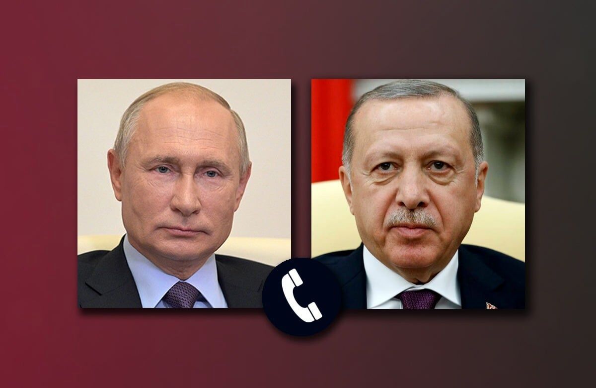 گفت‌وگوی پوتین و اردوغان درباره قره‌باغ