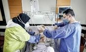 تعداد بیماران بستری در همدان با شیب ملایمی در حال کاهش است