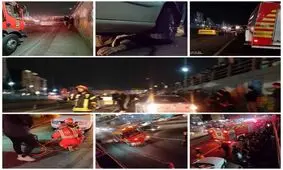 خودکشی جوان 30 ساله از ارتفاع پل یخسازی رشت