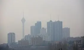 آلودگی هوای تهران به مرز هشدار رسید