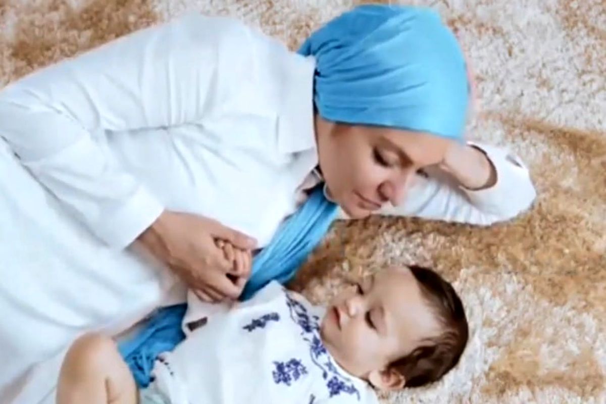 مهناز افشار مدل تبلیغاتی شبکههای ماهوارهای شد/ ویدئو