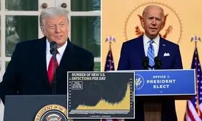 ترامپ: روزشکرگزاری را در کنار هم جشن بگیرید/بایدن: در خانه بمانید