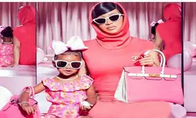 در اینستای ستاره‌ها؛ کیف لاکچری کاردی‌بی و دخترش