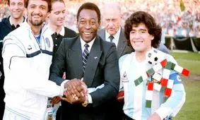 بهترین بازیکن تاریخ فوتبال کیست: پله یا مارادونا؟ 