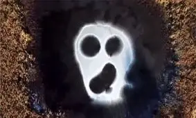 ویدئویی ترسناک از یک روح در دریاچه