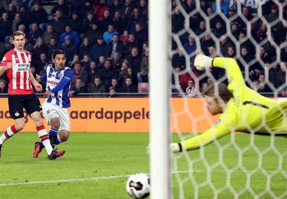 قوچان‌نژاد در بین ۵ مهاجم برتر اردویژه هلند