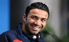 جواد نکونام و ابراهیموویچ در یک قاب ملی/عکس