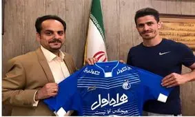 تمدید قرارداد غفوری با استقلال+عکس