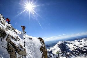 ۳ کوهنورد گنبدی در کوه بلقیس تکاب مفقود شدند