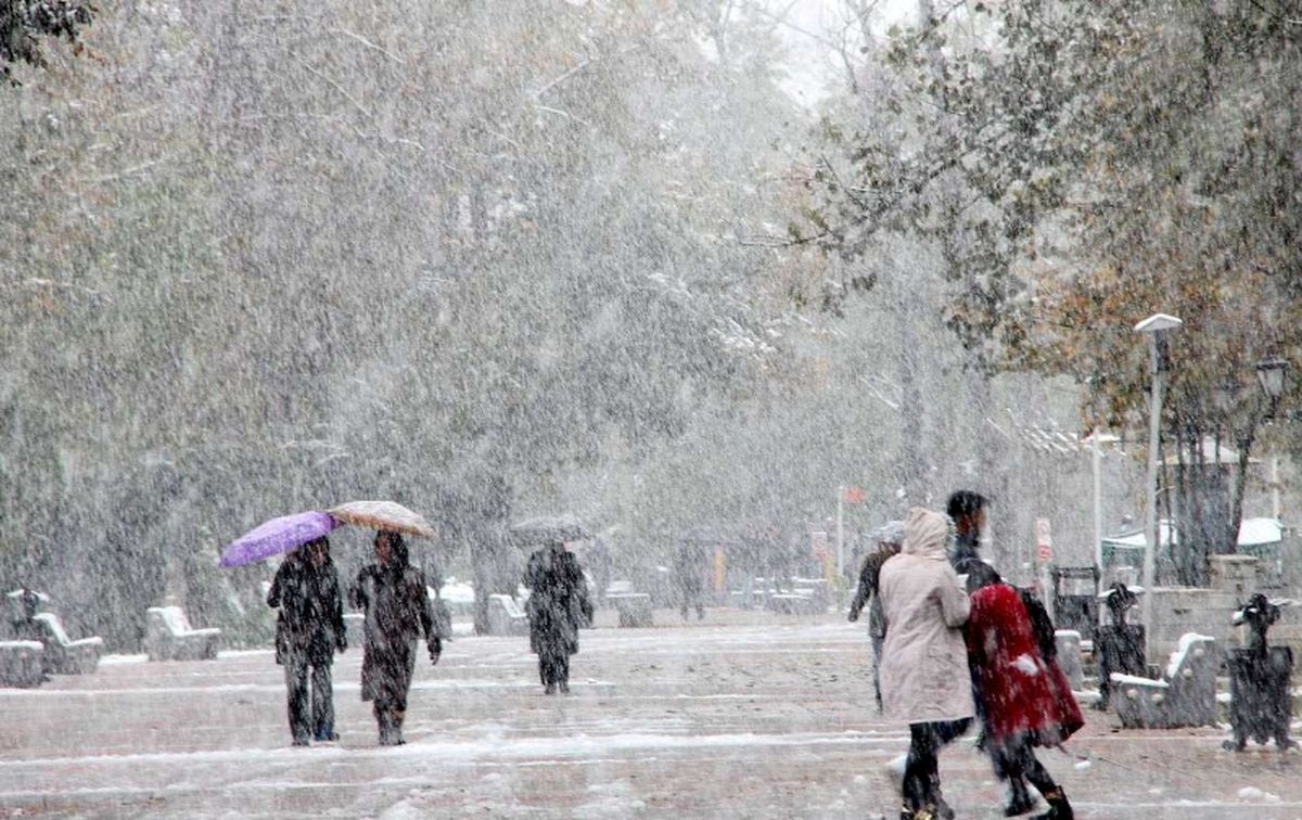 بارش برف و باران در استان اردبیل تا آخر هفته ادامه دارد