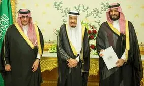 خلع محمد بن نایف از ولیعهدی عربستان/ولیعهد جدید پسر شاه سعودی است
