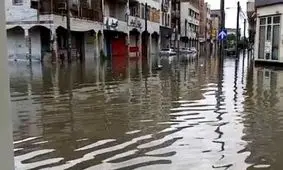 تعطیلی ادارات ۴ شهر خوزستان به علت آبگرفتگی