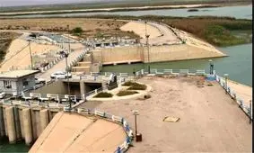 آخرین وضعیت سد تنظیمی شهدای رامشیر/هیچ خطر سیلابی روستاها را تهدید نمی‌کند/ ویدئو