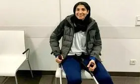 لباس ۲ ستاره استقلال برتن زن المپیکی ایران/عکس