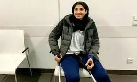 لباس ۲ ستاره استقلال برتن زن المپیکی ایران/عکس