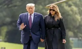 واکنش ملانیا به شایعات درباره احتمال طلاق از ترامپ