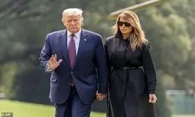 واکنش ملانیا به شایعات درباره احتمال طلاق از ترامپ