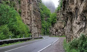 جاده چالوس مسدود شد