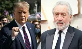 رابرت دنیرو: ترامپ بیمار روانی است/ او گانگستری است که نمی‌تواند یک شلیک مستقیم داشته باشد