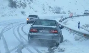 جاده‌های مازندران لغزنده است