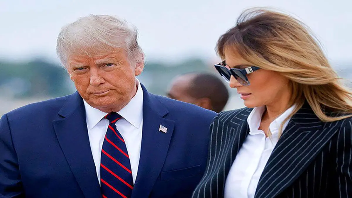 شایعات درباره جدایی ملانیا ترامپ و همسرش، دوباره قوت گرفت