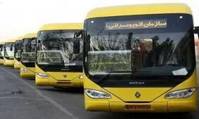 کاهش ساعت فعالیت اتوبوس‌های شهری اهواز