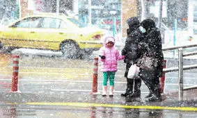 پیش‌بینی یخبندان تهران بر روی نقشه