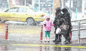 پیش‌بینی یخبندان تهران بر روی نقشه