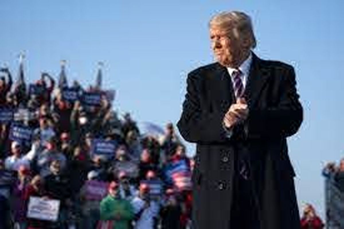 حضور ترامپ در جمع تظاهرات طرفدارانش در واشنگتن