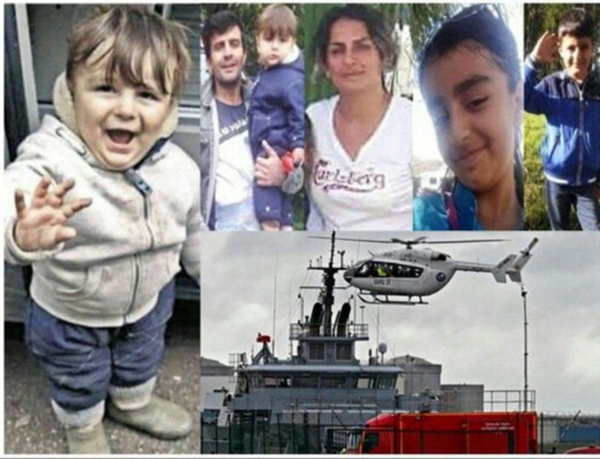 پیکر 4 عضو خانواده پناهجوی ایرانی غرقشده در کانال مانش به کشور بازگشت/ آرتین 15ماهه برنگشت