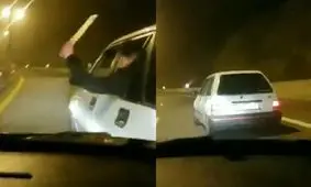 عاملان زورگیری و قمه‌کشی در آزاد راه تهران شمال دستگیر شدند