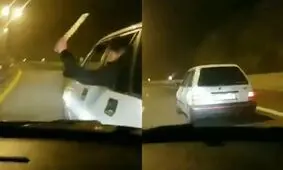 عاملان زورگیری و قمه‌کشی در آزاد راه تهران شمال دستگیر شدند