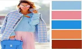 ست کردن لباس، رنگ آبی را با چه رنگ هایی برای پاییز امسال ست کنیم؟